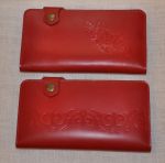 Портмоне красный maxi с денежной формулой богатства