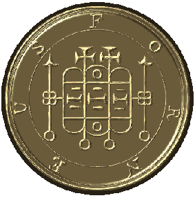 Ламен купить, ламен из серебра, индивидуальный амулет Соломона, печать Соломона, демон, дух, гоэтия, ключ Соломона