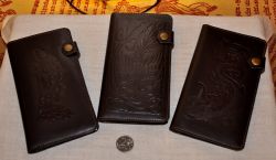 Портмоне черный maxi с денежной формулой богатства