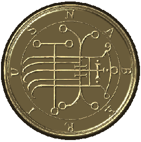 Ламен купить, ламен из серебра, индивидуальный амулет Соломона, печать Соломона, демон, дух, гоэтия, ключ Соломона