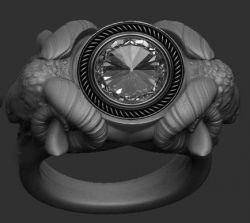 Кольцо Огненный Овен, купить, изготовить на заказ, эксклюзив, хиты продаж, скидки, подарки, распродажа амулетов, талисманов, магических колец