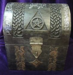 (Новинка!) АКТИВАТОР АМУЛЕТОВ И ТАЛИСМАНОВ №10 (шкатулка большая из красногодерева)