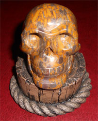 (Новинка!) -Череп власти из полудрагоценного камня ― HERMES-SHOP - ДОМ МАГИЧЕСКИХ АРТЕФАКТОВ