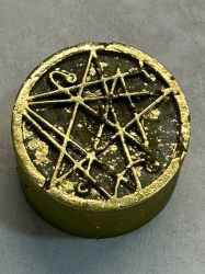 Амулет Некрономикона, магическая свеча, купить свету мага Балтазара