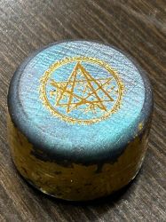 Шкатулка-активатор, зарядка для предметов силы, Магическая шкатулка Соломона, Звезда Соломона, Активатор амулетов, Артефакт на заказ, Активатор амулетов на удачу,