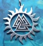 Рунический талисман Валькнут